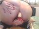 Penetrazione anale con dildo