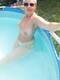 Isabel in piscina