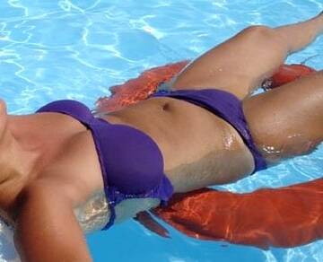 in piscina