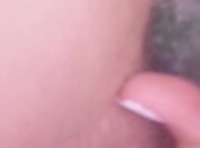 Masturbating
